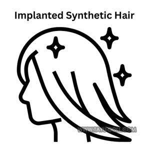 Implanted Hair