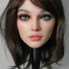 Lifelike Sex Doll Head Riley Natural TAYU NOVA Attachment