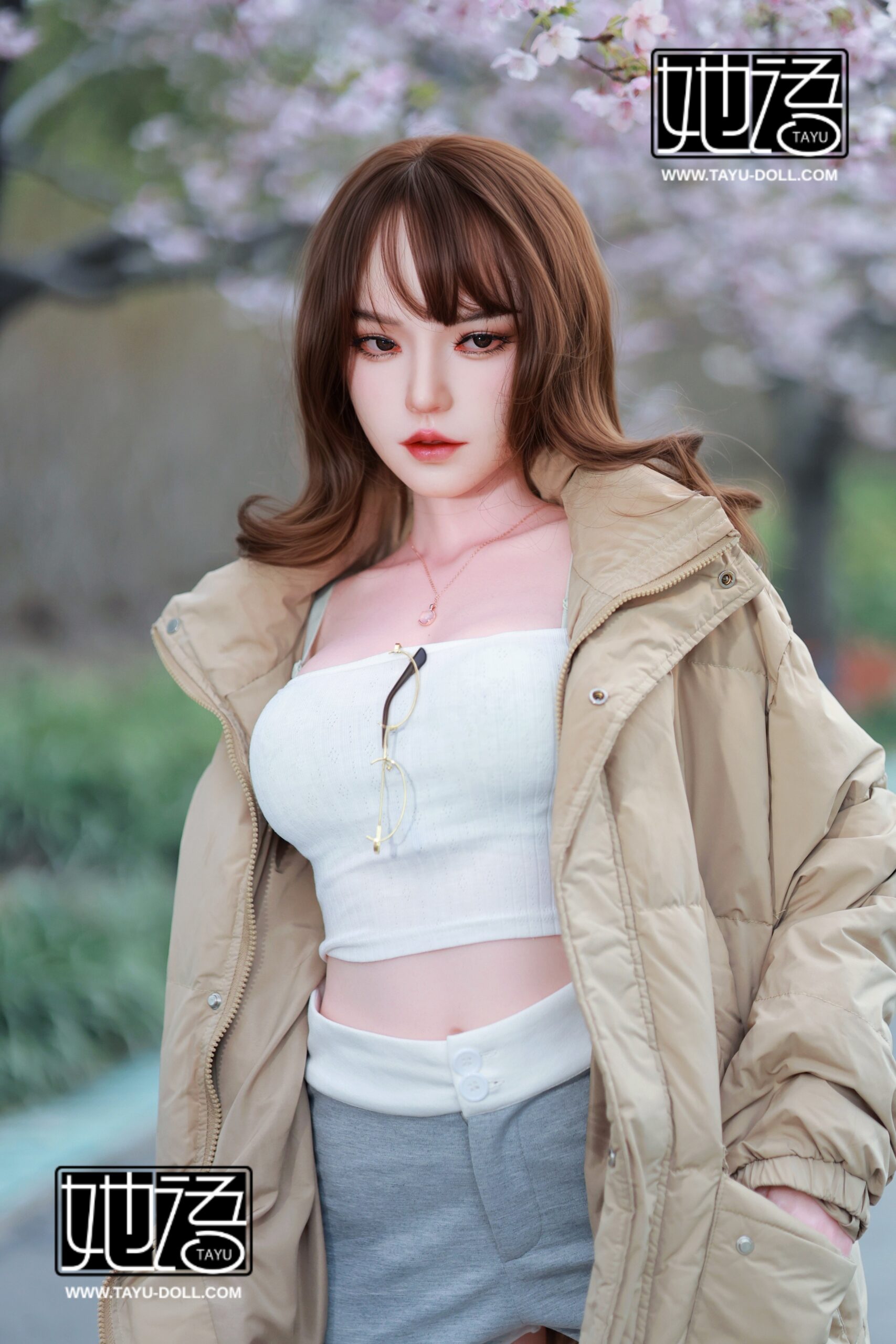 150cm C Cup Head#13 Peach (Custom Makeup) - Image 12