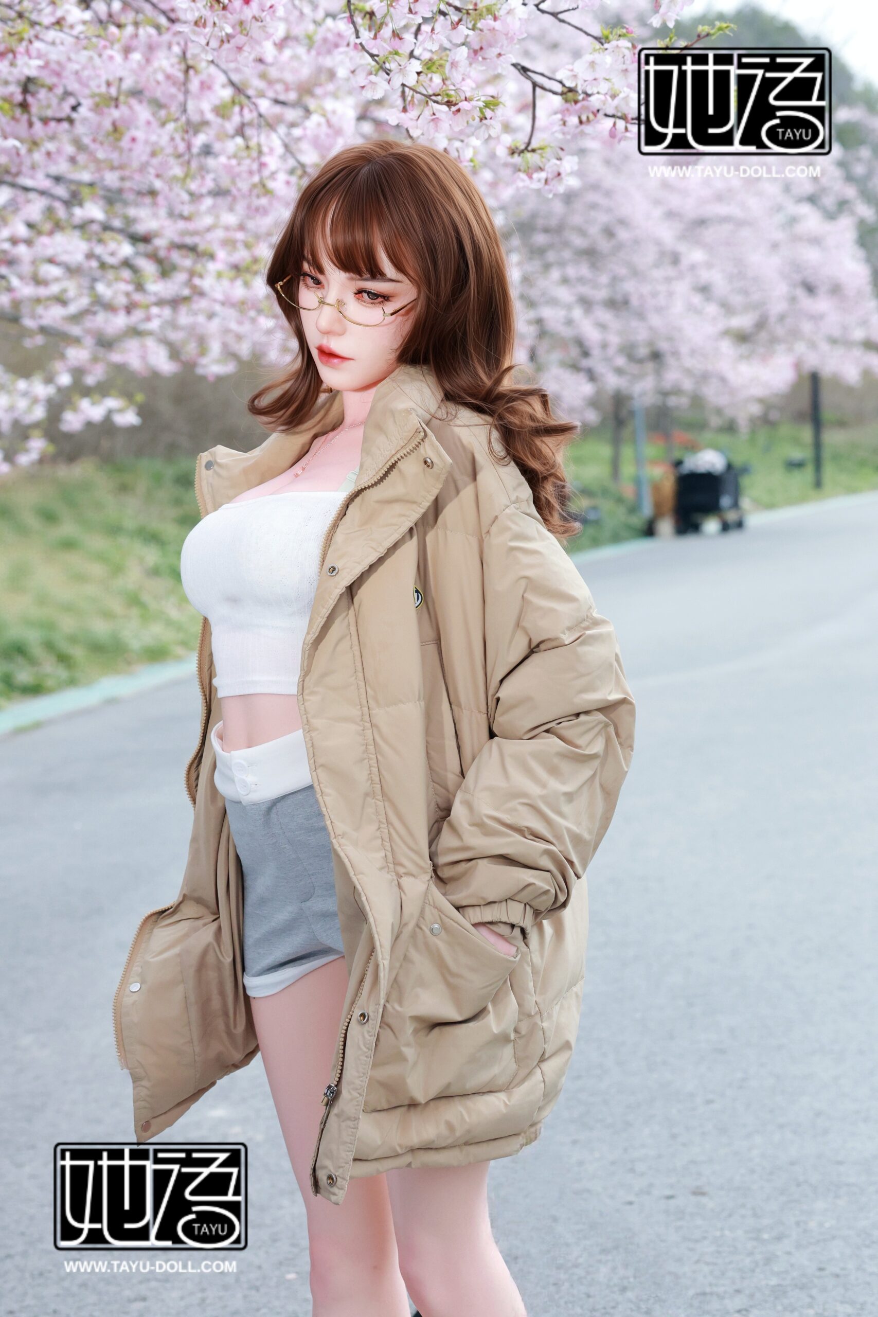 150cm C Cup Head#13 Peach (Custom Makeup) - Image 22