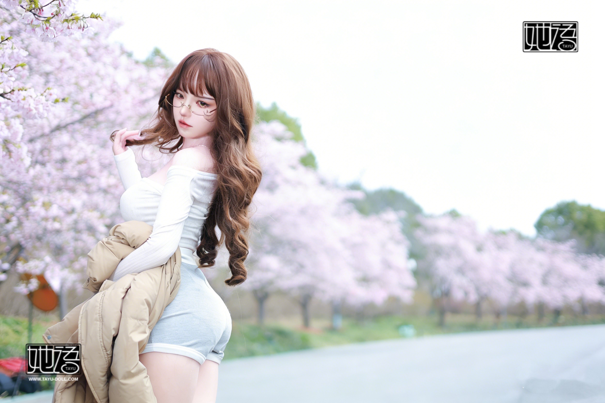 150cm C Cup Head#13 Peach (Custom Makeup) - Image 25