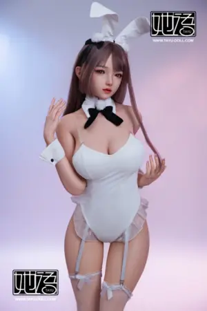 TAYU Doll Chiori 153cm with a detailed feminine face and long brown hair